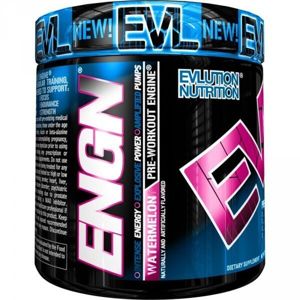 EVLution Nutrition Pre workout engine 252g  - fruit punch expirace